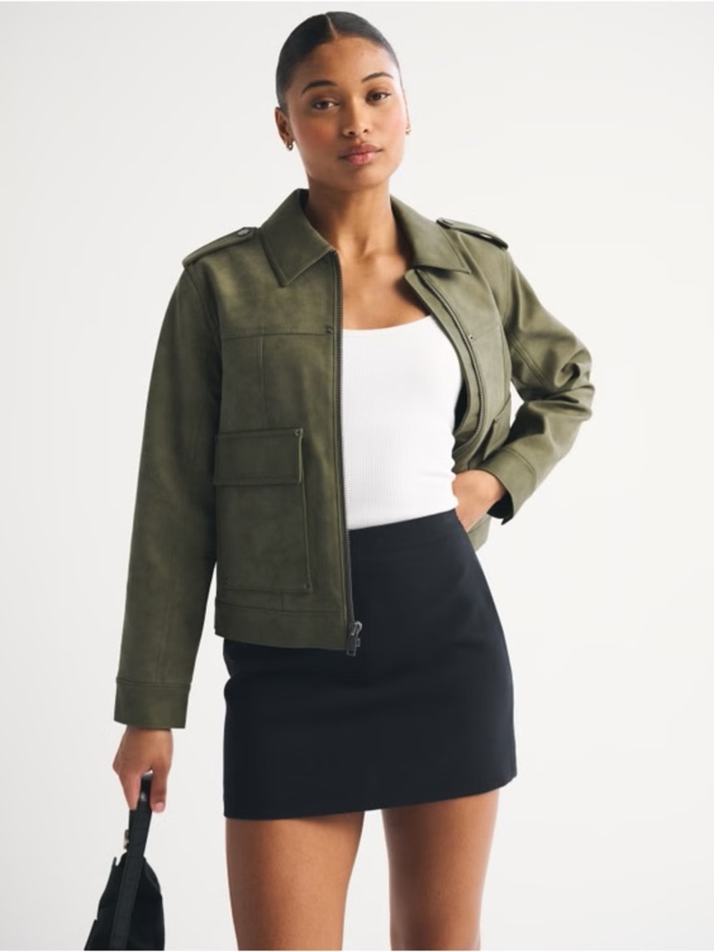 Abercrombie & Fitch Scarlett Mini Skort Curve Love
